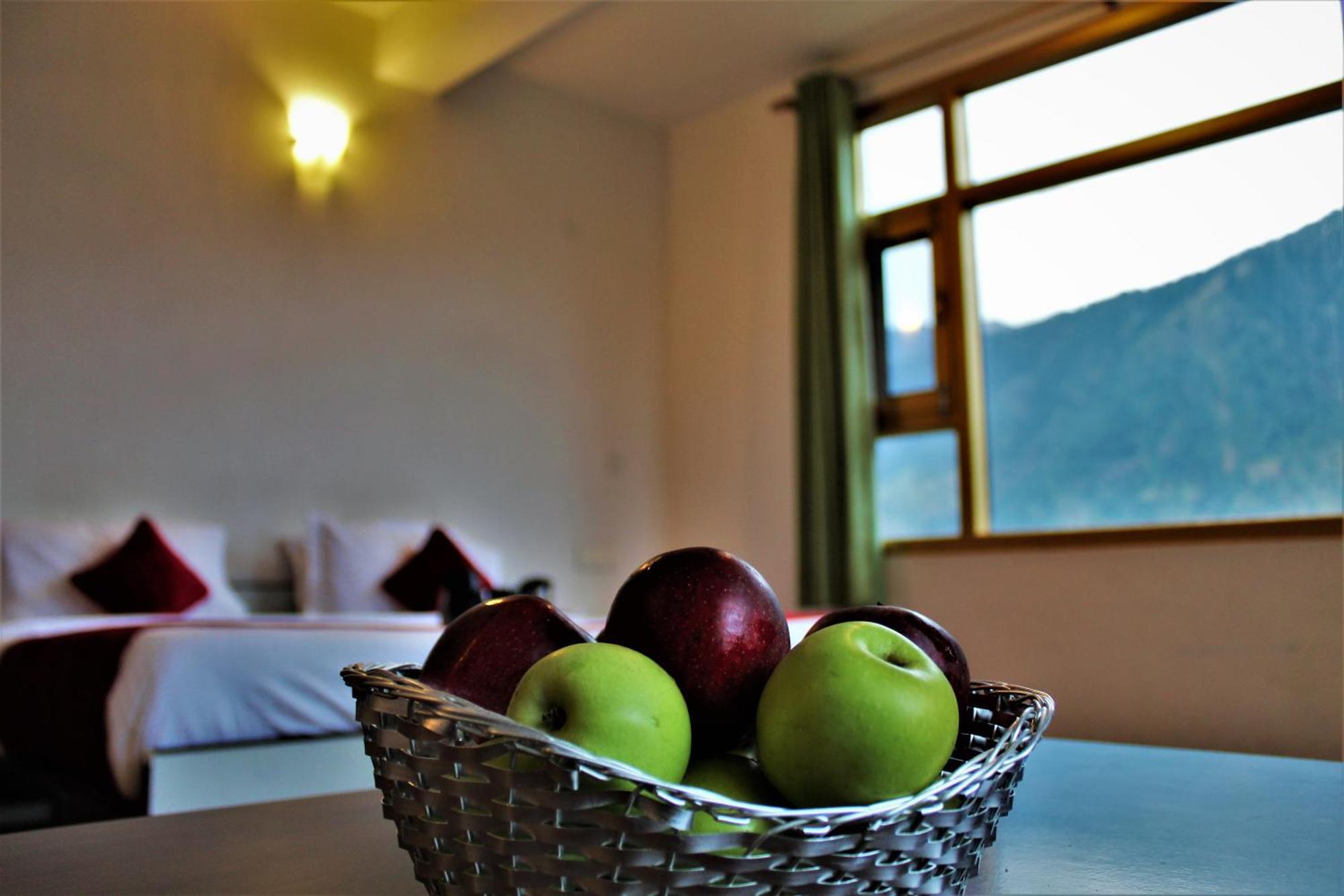 Krishana Cottage A Pure Veg !!!300 M From Hadimba Temple!!!Balcony Rooms!!!Veg Restaurant!!!Couple Friendly!!!Family Cottage!!! مايالي المظهر الخارجي الصورة